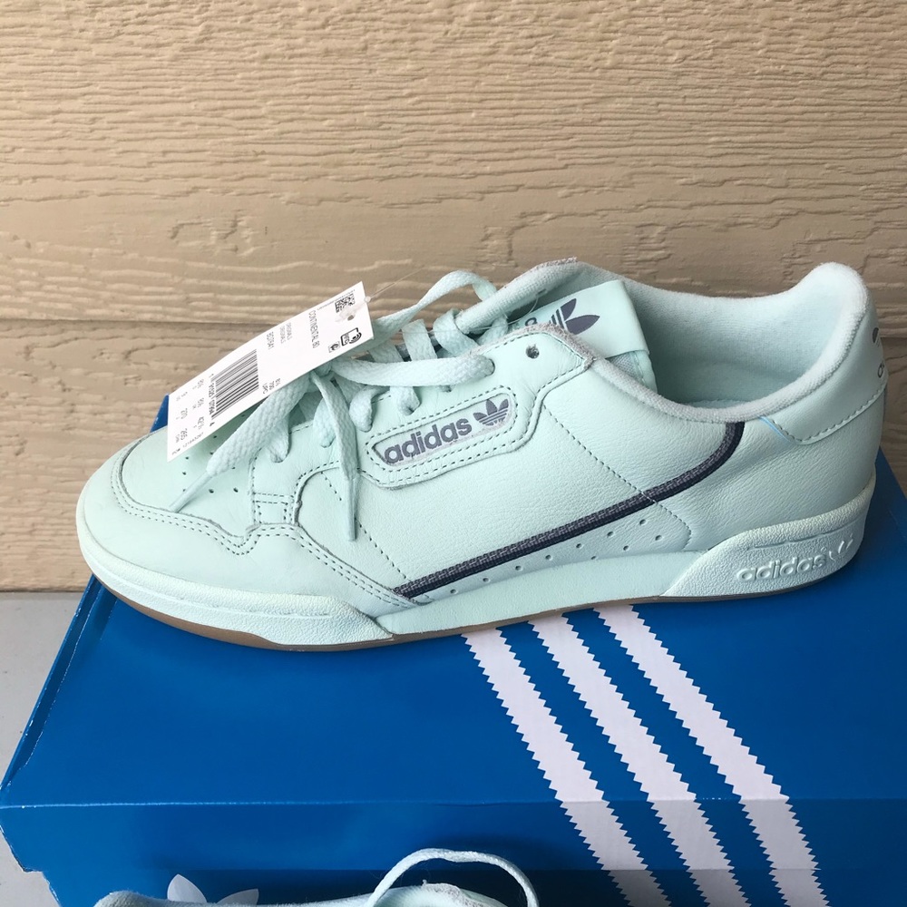 NEW Adidas Continental 80 Icemint Sneakers - Picture 2 of 12